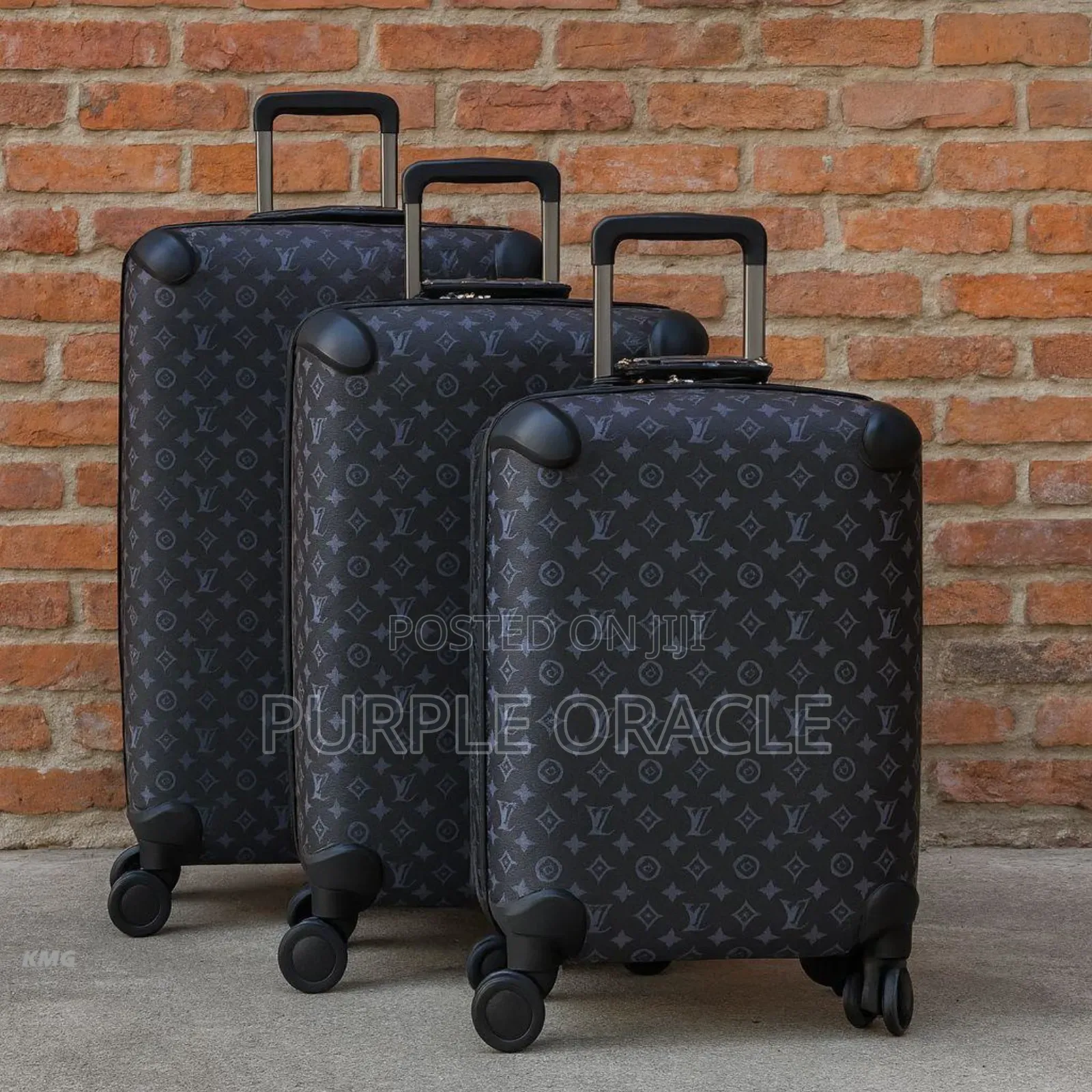 Durable Louis Vuitton Three-Piece Travel Set