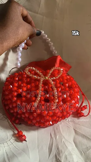 Gye Nyame Beads Bag