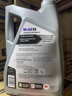 Original Usa  Mobil 1 0w-40 Advanced Full Synthetic Engine Oil