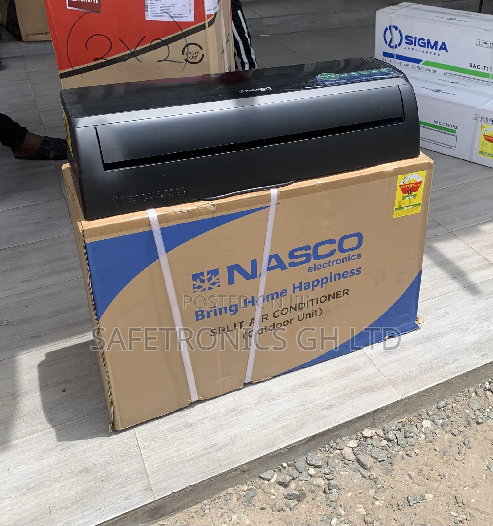 Get Massive Black Nasco 1.5 Horsepower Split Type Ac
