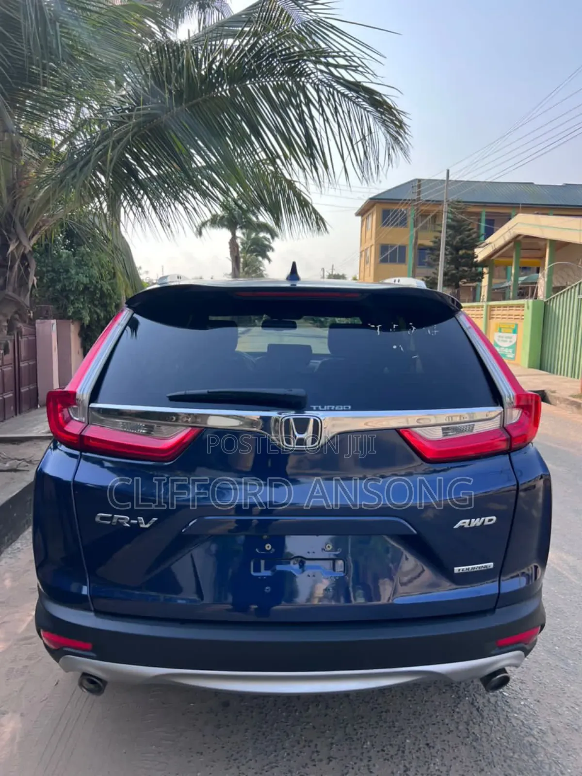 Honda CR-V Touring AWD 2018 Blue