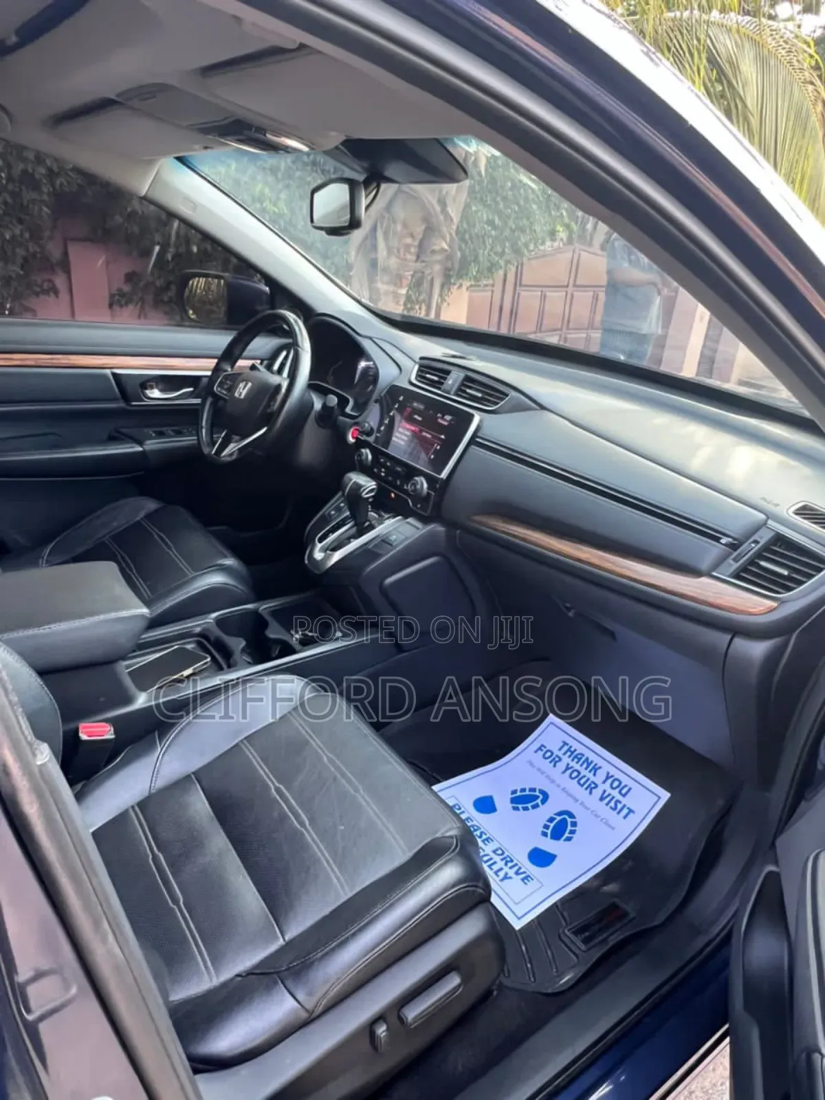 Honda CR-V Touring AWD 2018 Blue