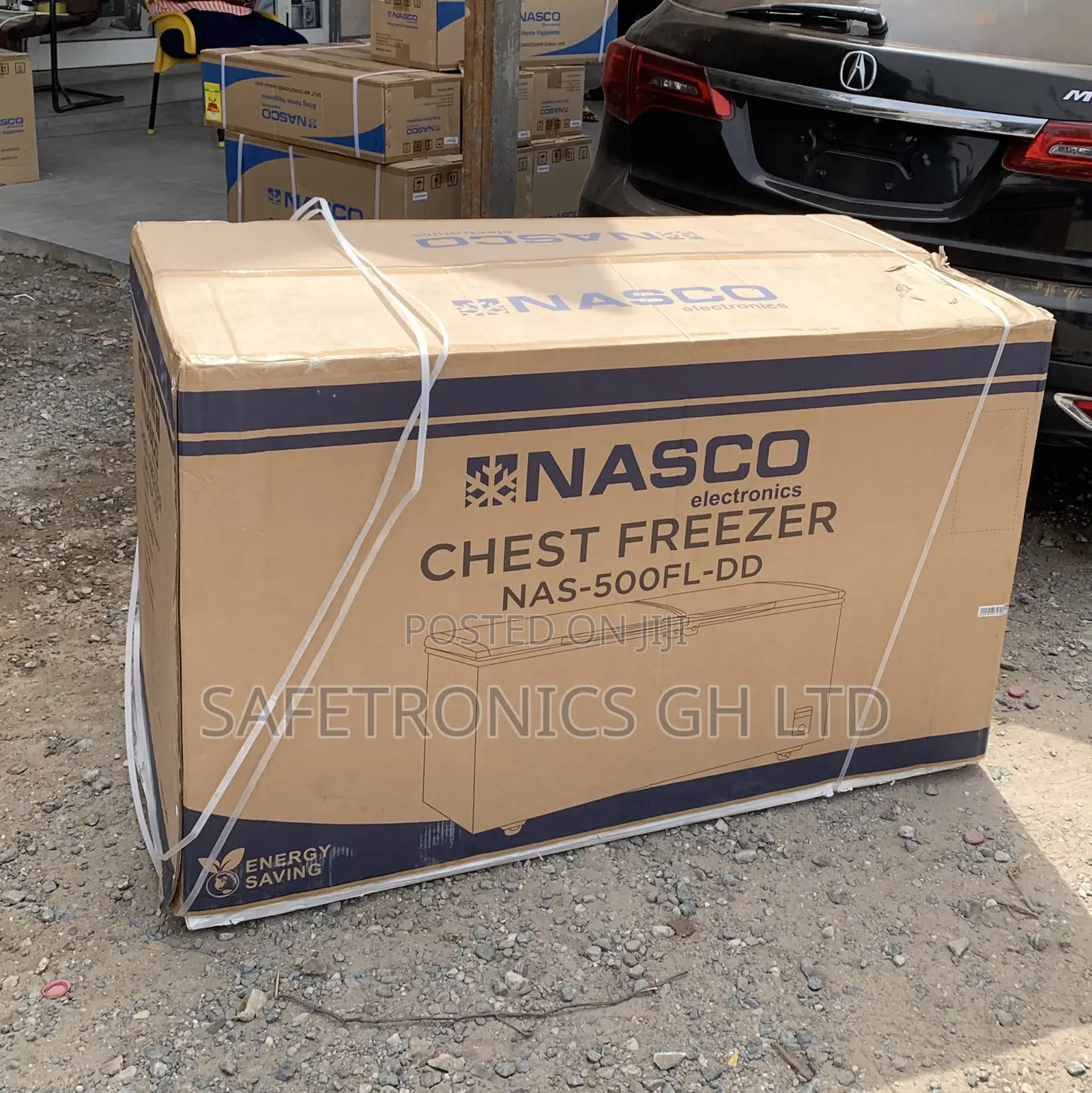 Super Essential 425 Liters Singledoor Nasco Nas-500 Grey Freezer