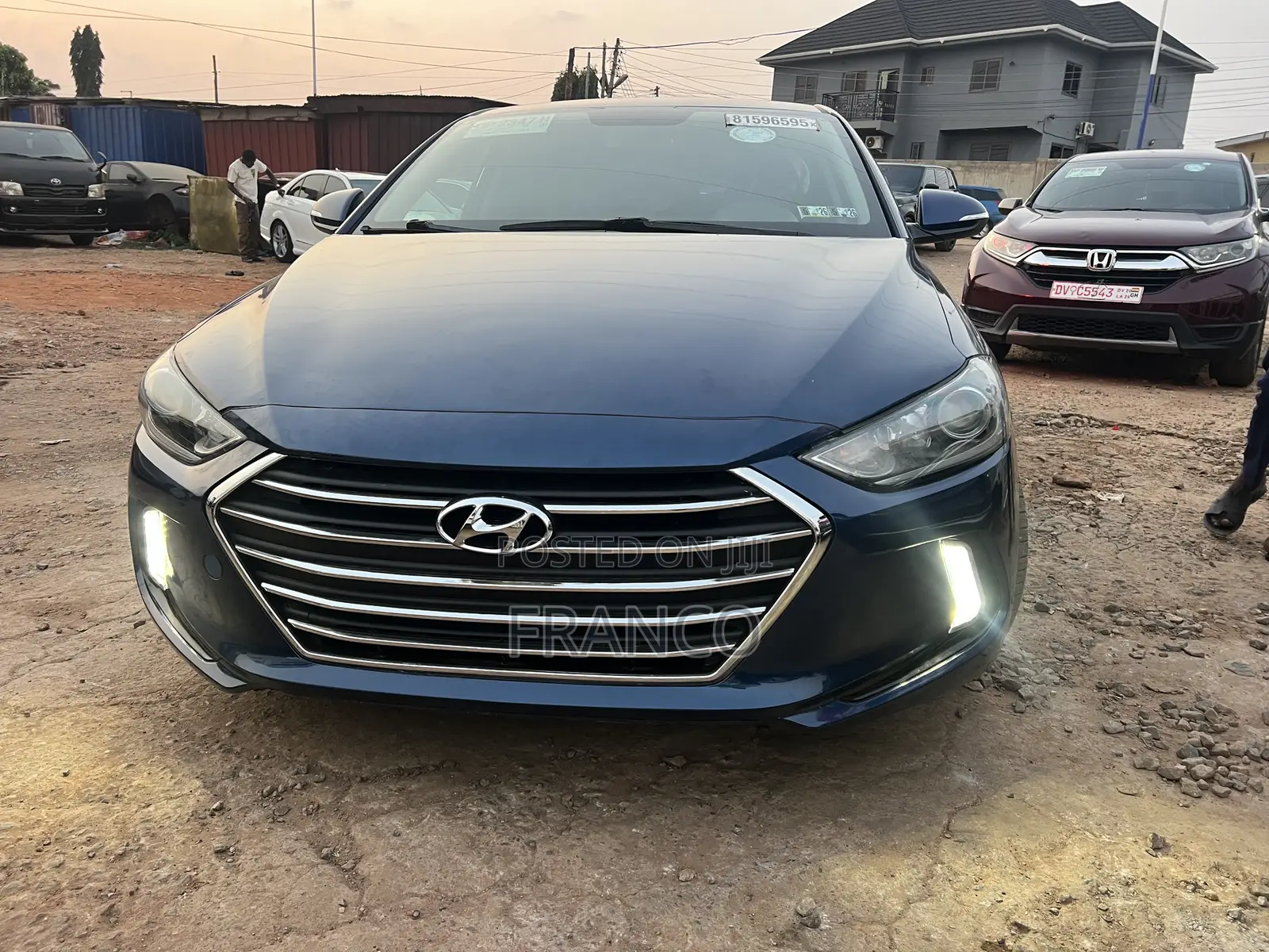 Hyundai Elantra Limited 2018 Blue