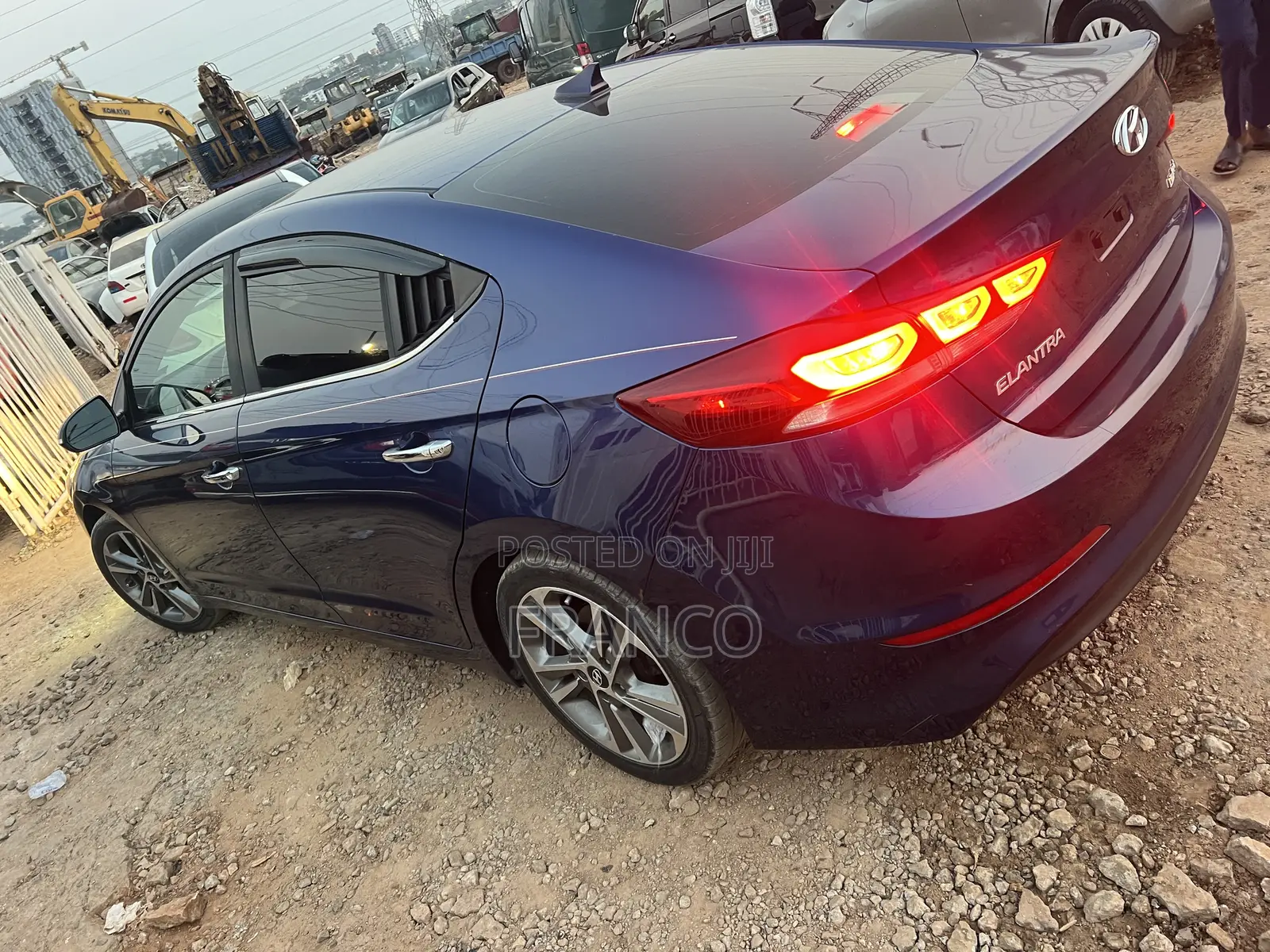 Hyundai Elantra Limited 2018 Blue