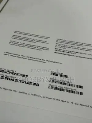 New Laptop Apple MacBook Pro 48GB Apple M4 Pro SSD 2T