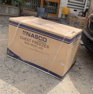 Eco Friendly 450 Liters Nas-500 Singledoor Grey Nasco Freezer
