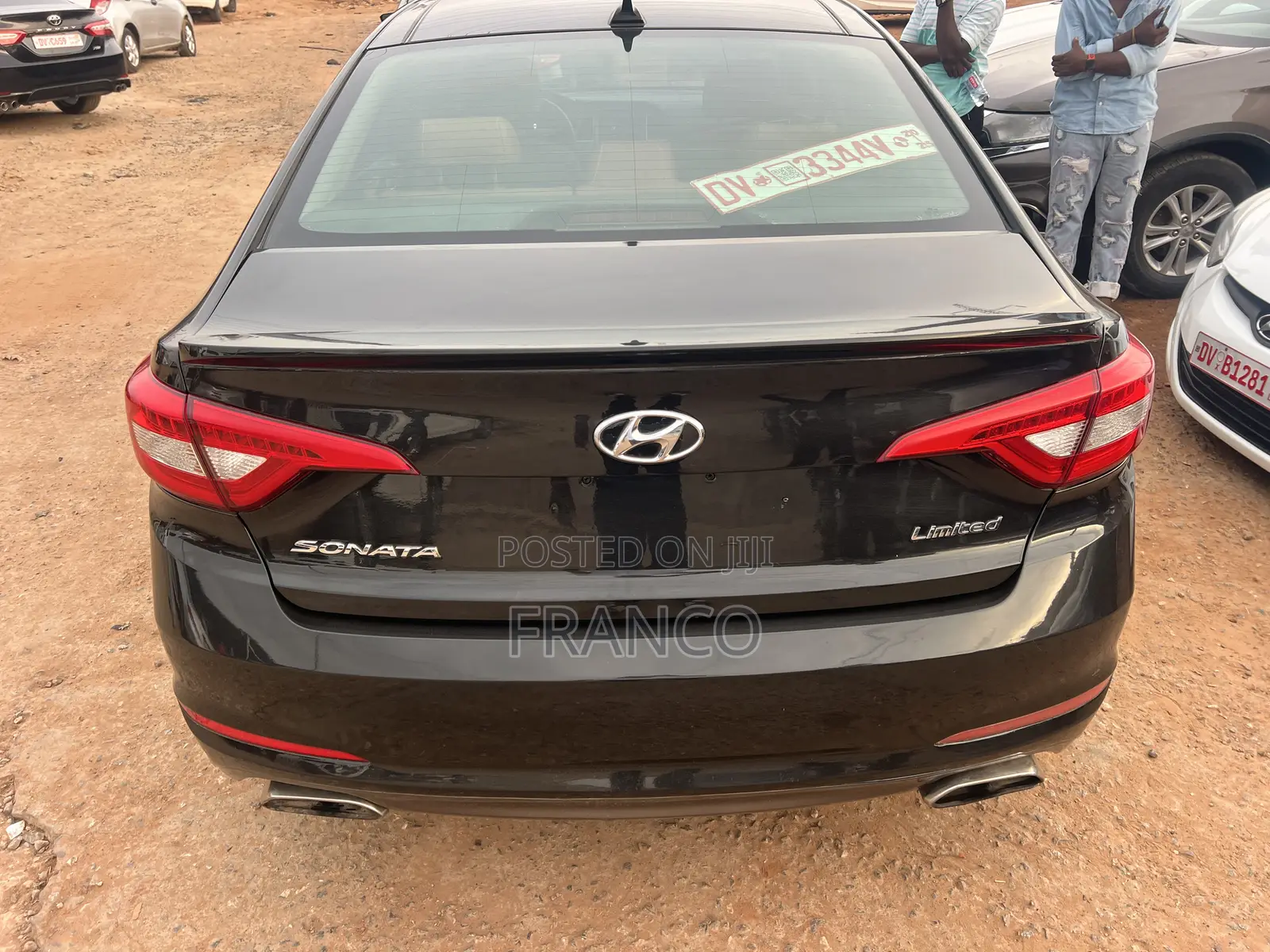 Hyundai Sonata Limited Sedan FWD (2.4L 4cyl 6A) 2017 Black