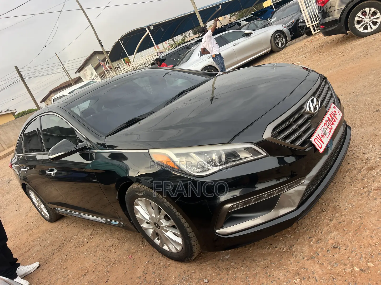 Hyundai Sonata Limited Sedan FWD (2.4L 4cyl 6A) 2017 Black