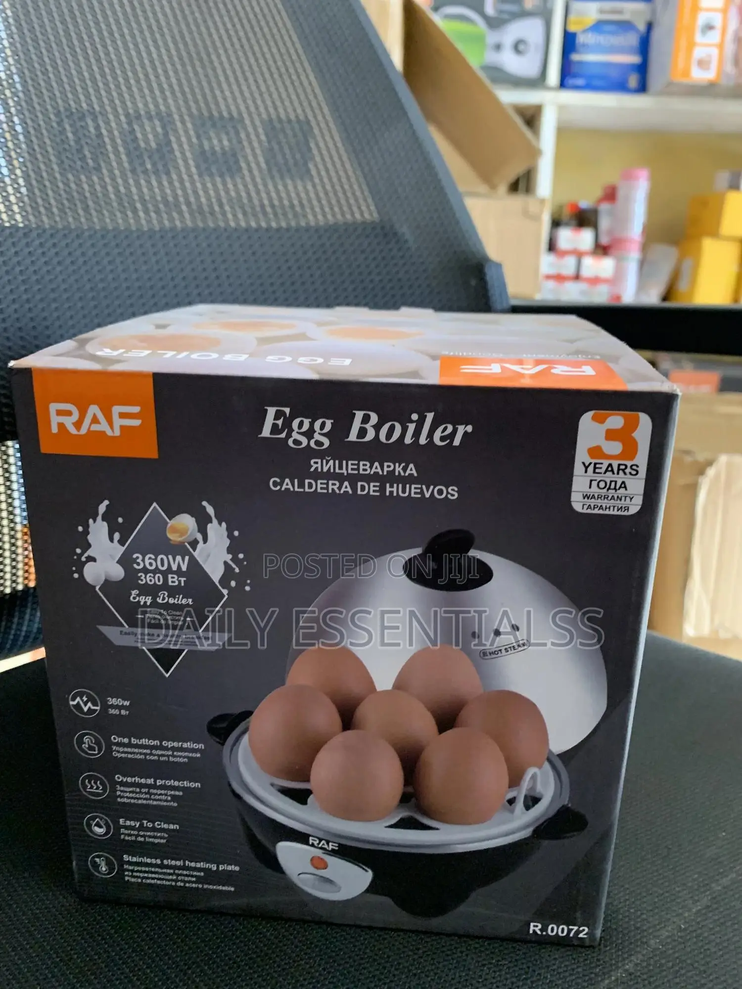 Raf Egg Boiler – Easy Breakfast Applian