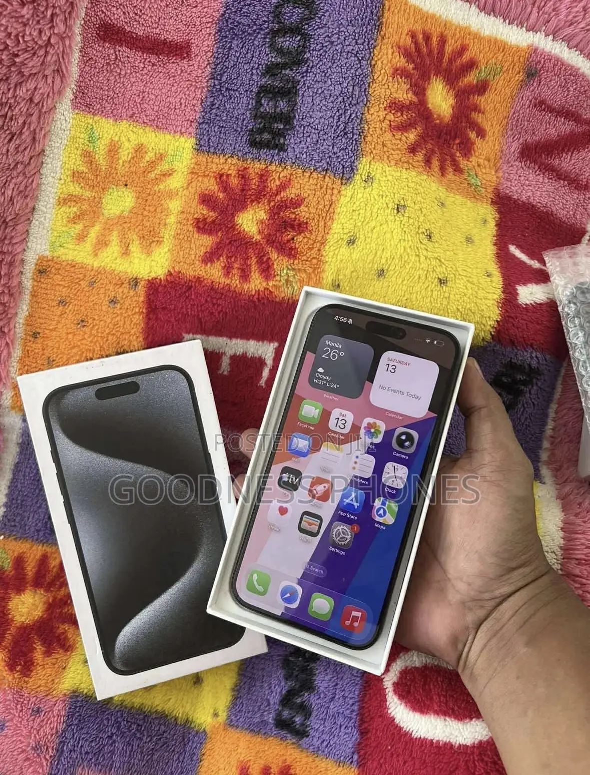 Apple iPhone 15 Pro Max 256 GB Black