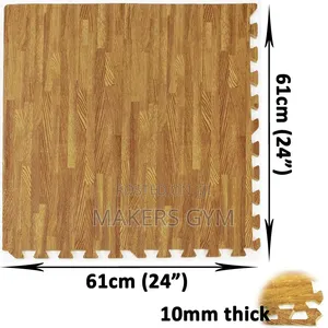 Interlocking Floor Mat (Woodgrain)