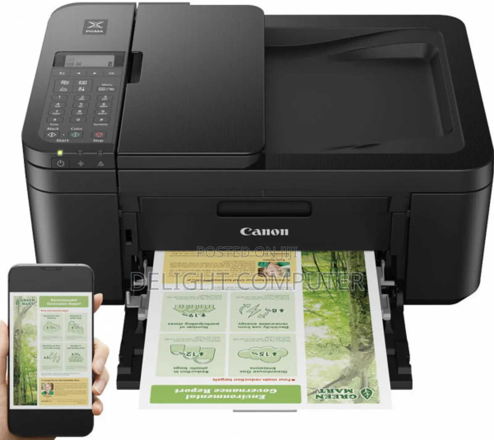 Canon Pixma Tr4645 A4 Colour Multifunction Inkjet Printer
