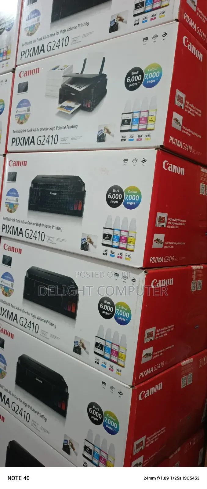 Canon Pixma G2410 All-in-One Ink Tank Printer