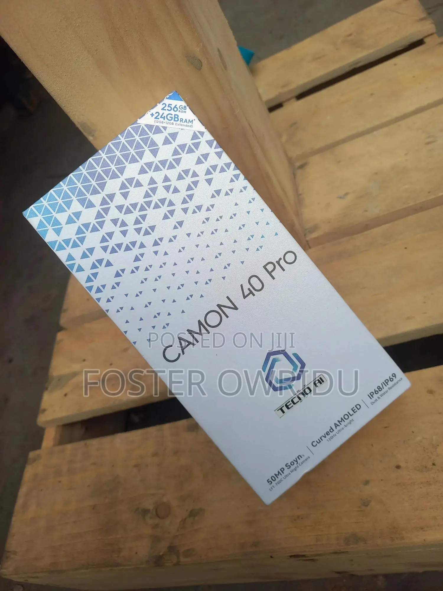 New Tecno Camon 40 Pro 4G 256 GB Green