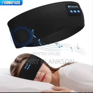 Wireless Sleeping or Exercising Bluetooth Headband