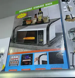Heavy-duty Microwave Storage Rack