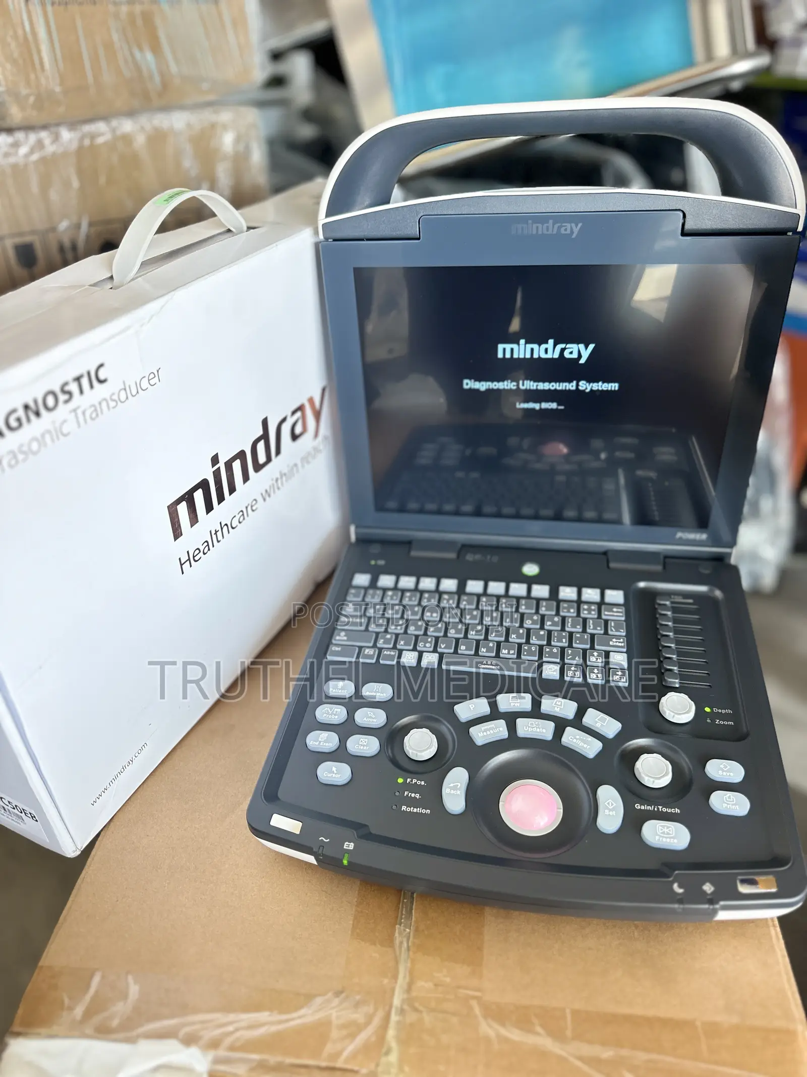 Mindray Portable Ultrasound Scan Machine Dp10(With Convex Probe