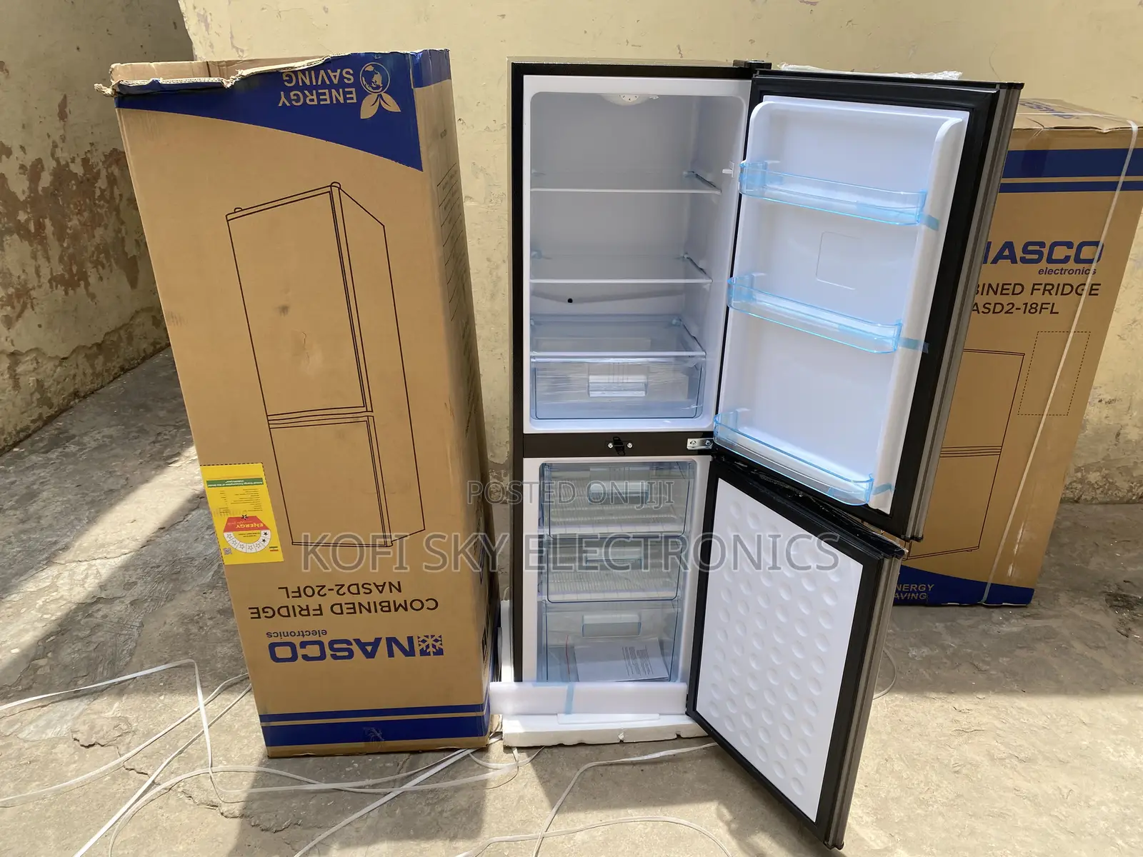 Quality Nasco Nasd2-20fl Doubledoor Fridge