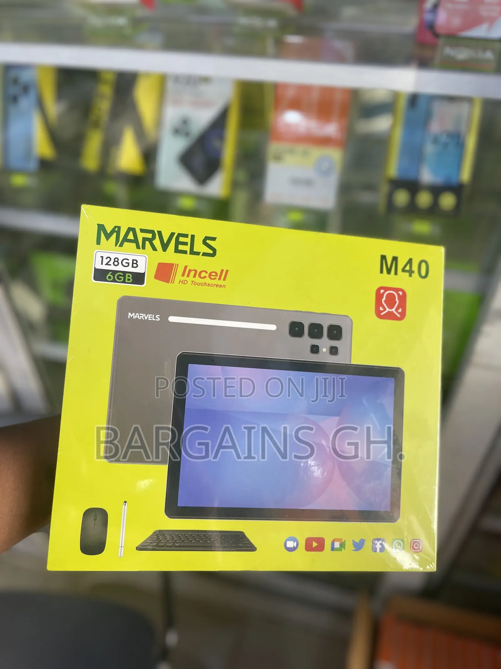 New Tablet 128 GB Black