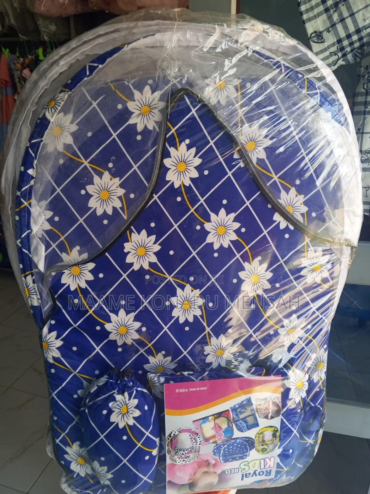 Baby Bumper Bed With Pillow And Mosquito Net