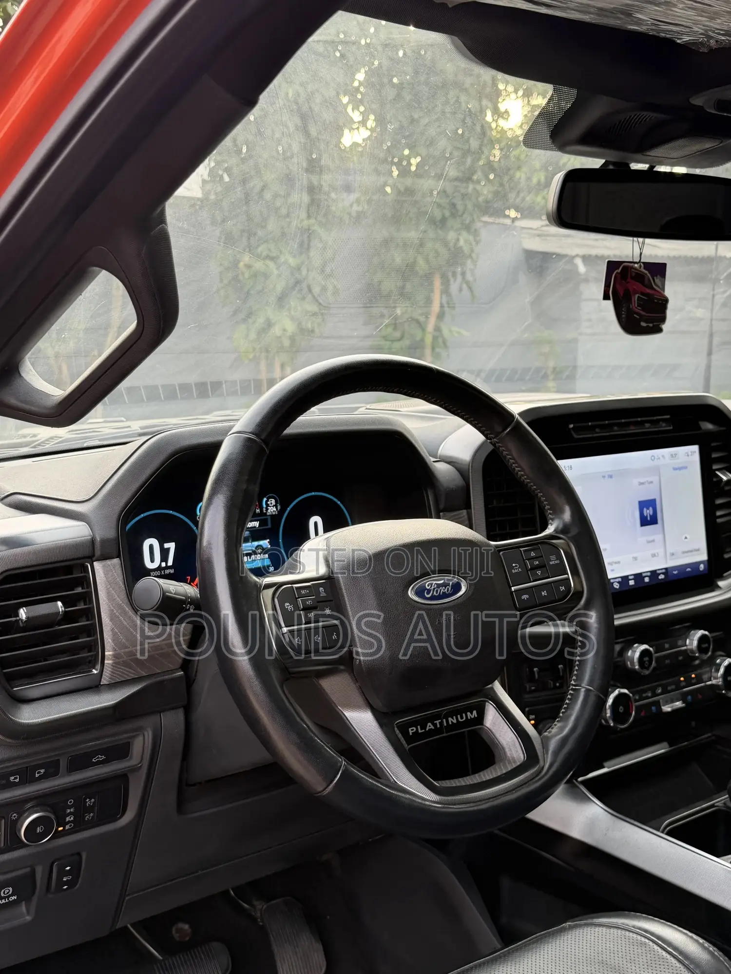 Ford F-150 Raptor 2023 Orange