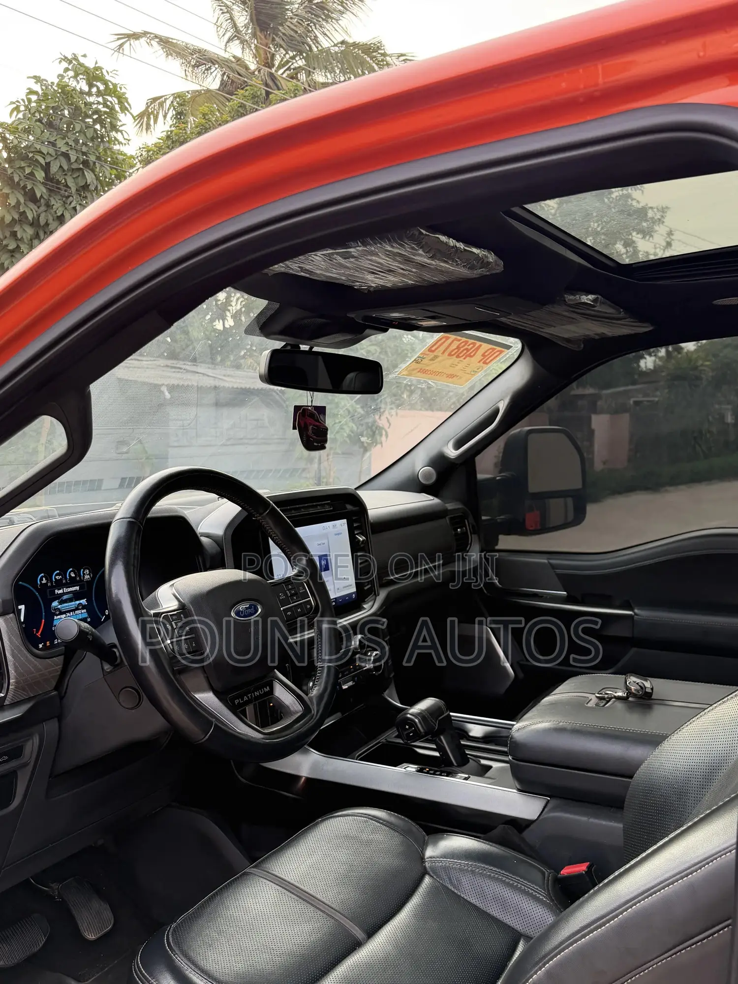 Ford F-150 Raptor 2023 Orange
