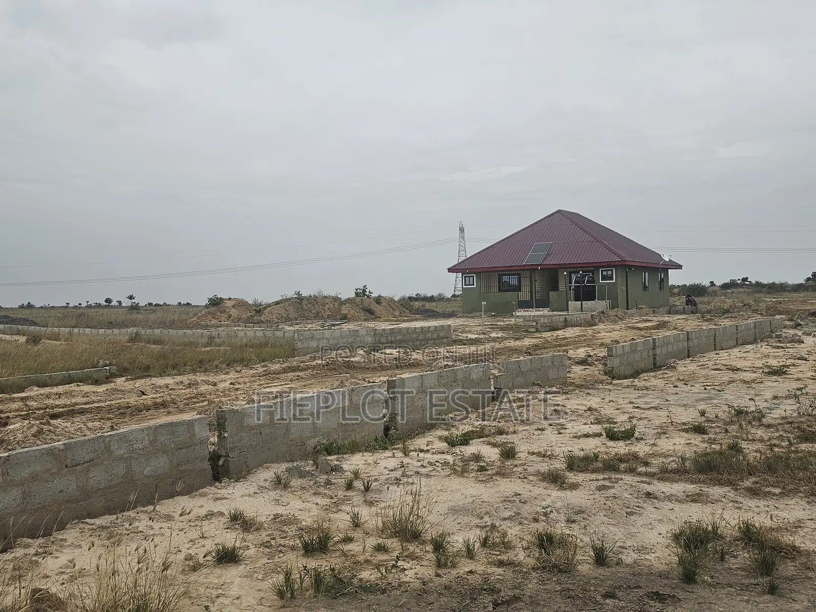 Secure Half Plots — 70x50ft Near Tsopoli Police Barrier