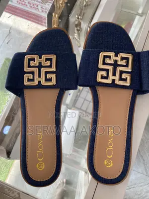 Ladies Jeans Slippers