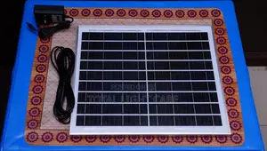 Rechargeable And Solar Standing Fan