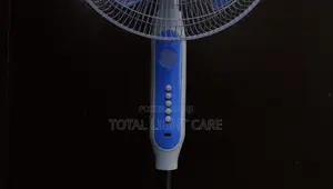 Rechargeable And Solar Standing Fan