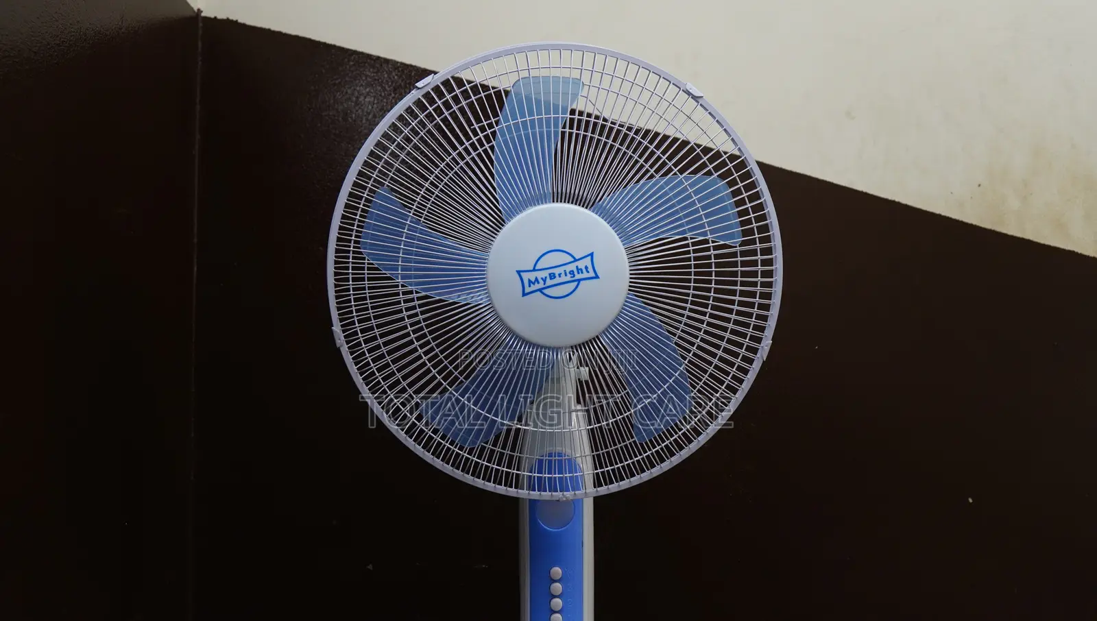 Rechargeable And Solar Standing Fan