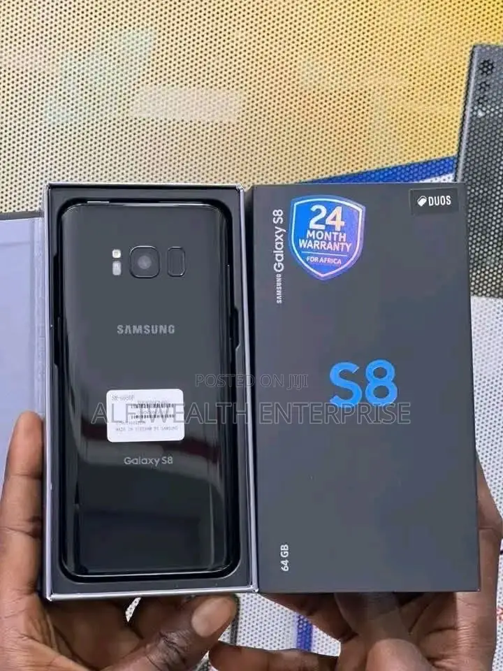 New Samsung Galaxy S8 64 GB Black