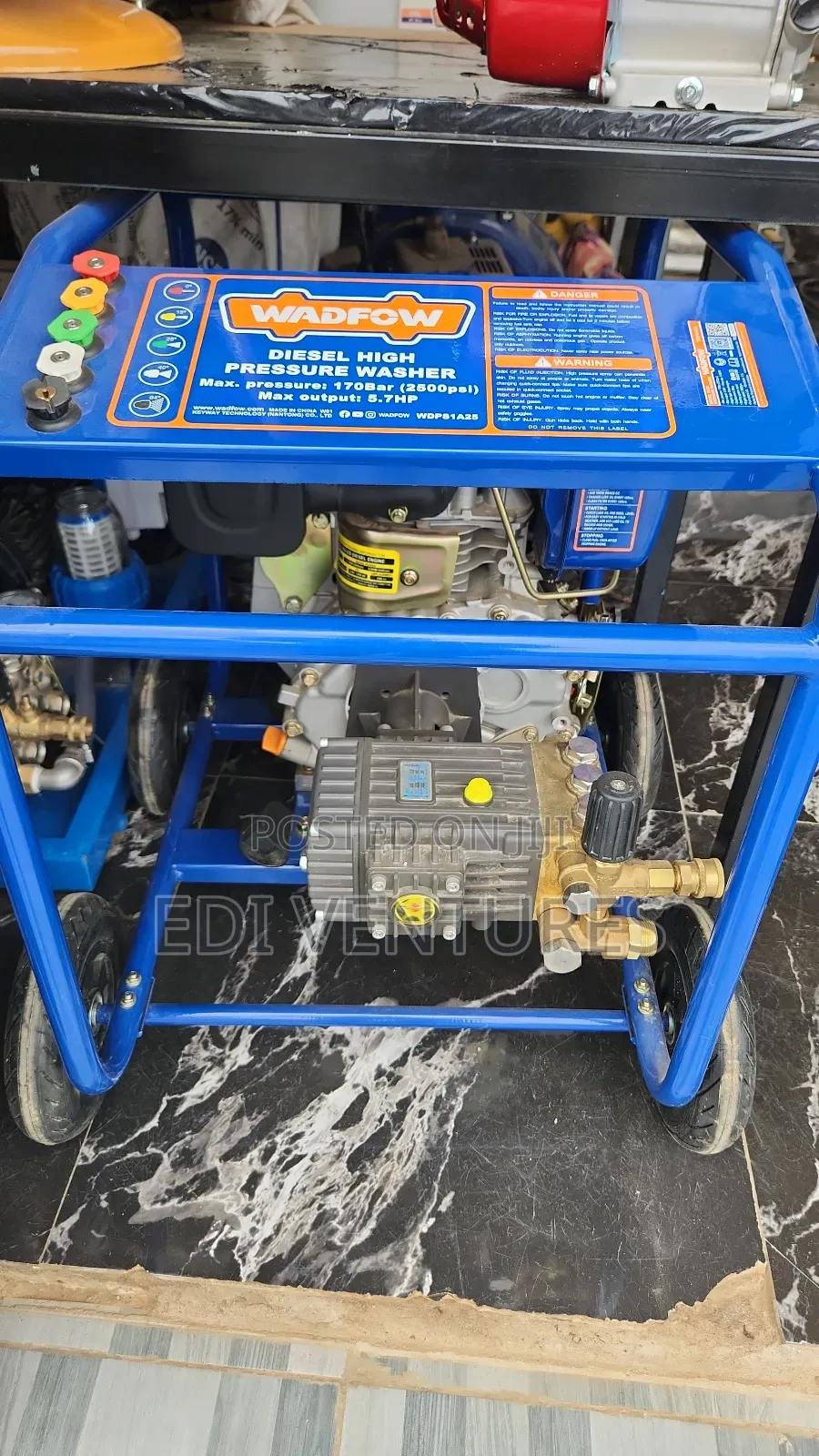 Wadfow Diesel High Pressure Washer