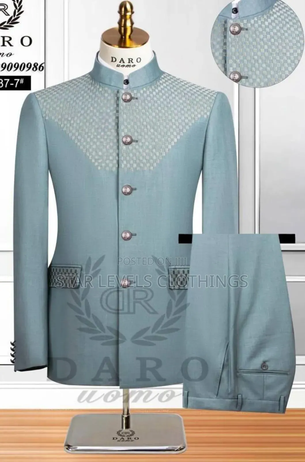 Black Political Suit Available for Men