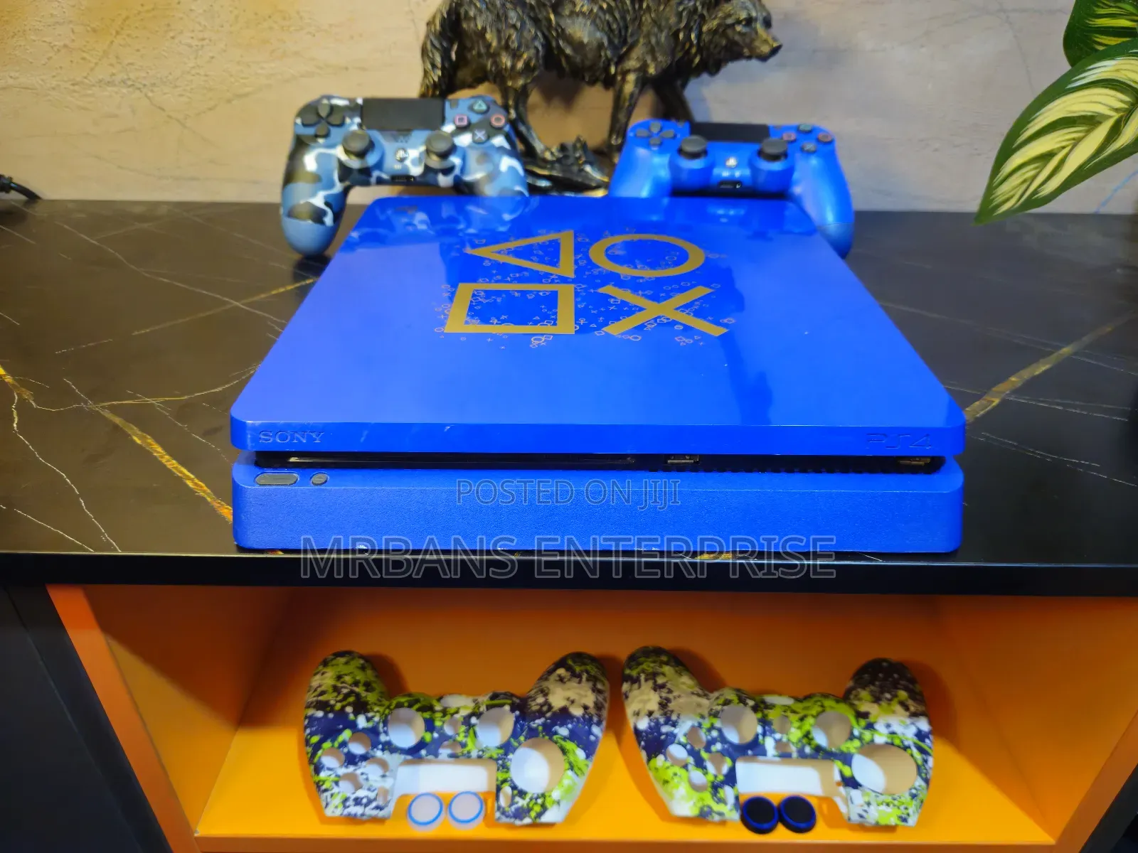 Playstation 4 Slim Special Edition Jailbreak 1tb 16 Games Installed