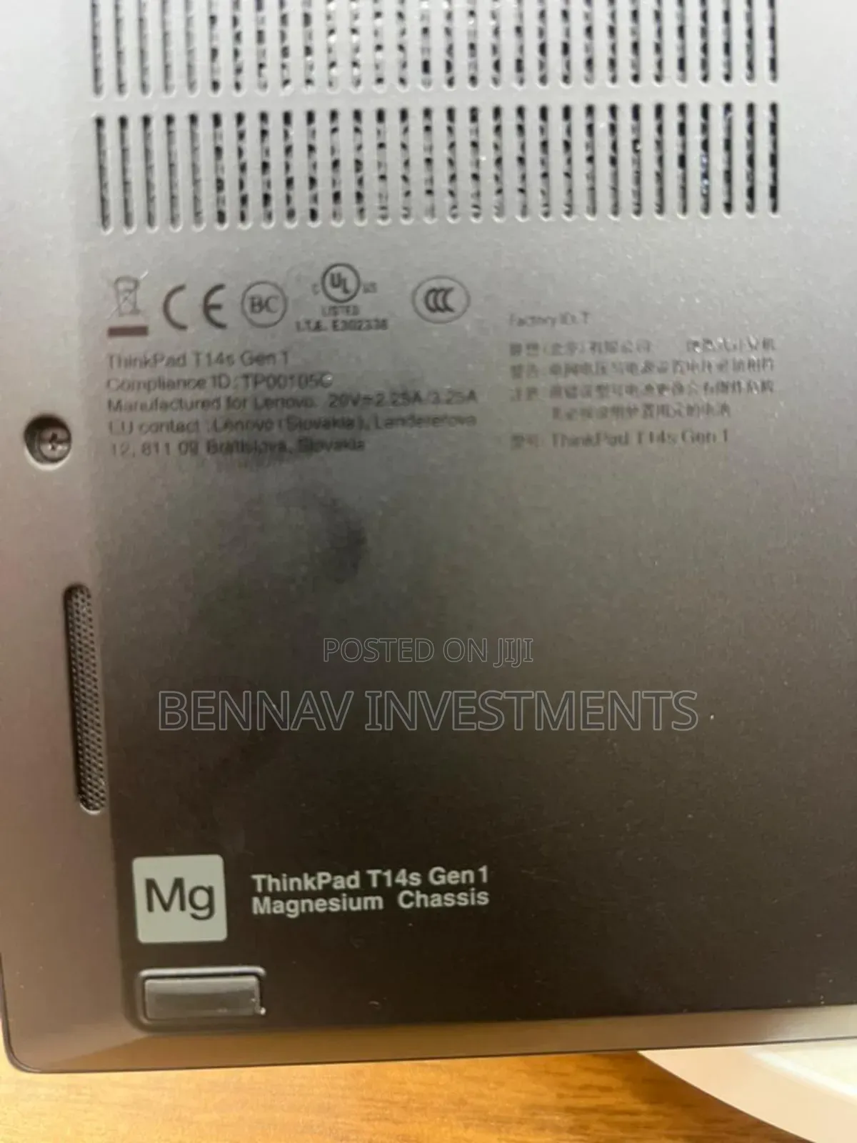 Laptop Lenovo Thinkpad T14s Gen 1 16GB Intel Core i5 SSD 256GB