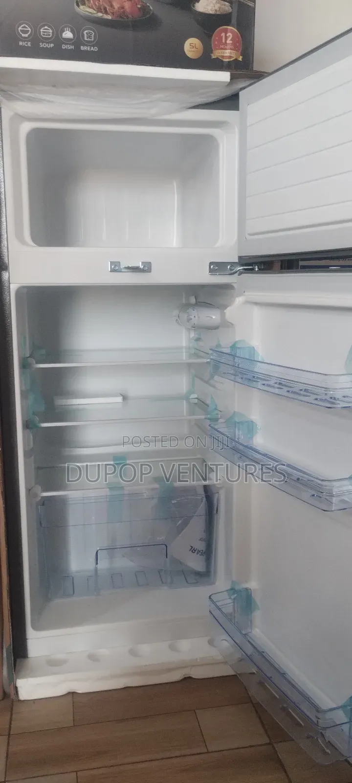 Nasco/Pearl Double Door Fridge 108ltrs