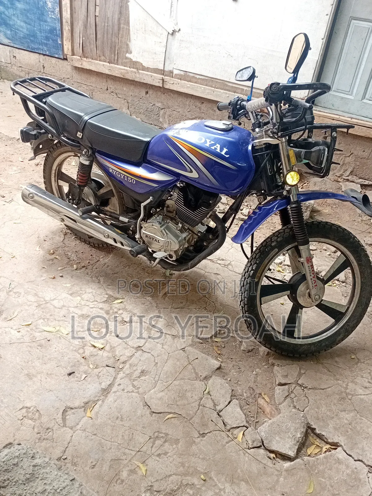 New Royal RY150 2025 Blue