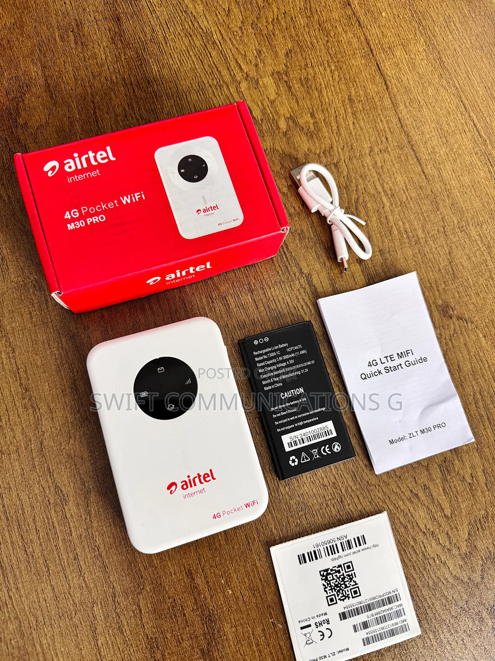 Universal 4g Mifi With Wlan Port Rj45