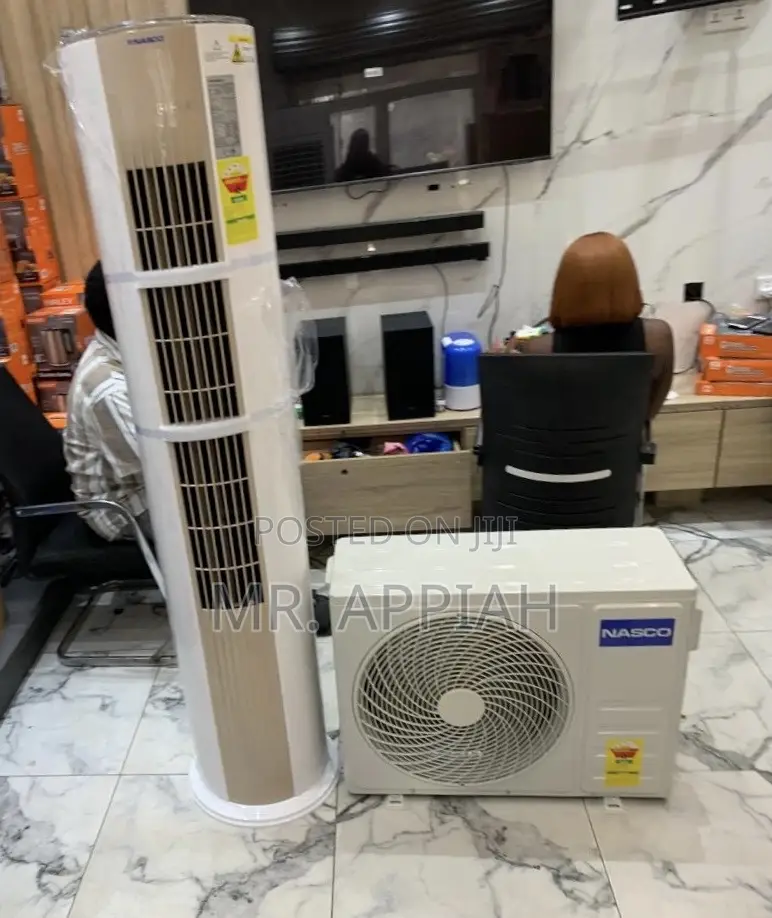 Efficient Nasco 2.5hp Standing Inverter Air Conditioner (2026)White