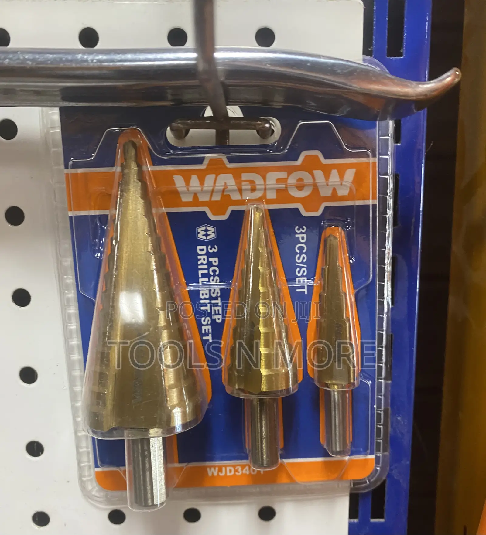 Wadfow 3 PCS Step Drill Bit Set