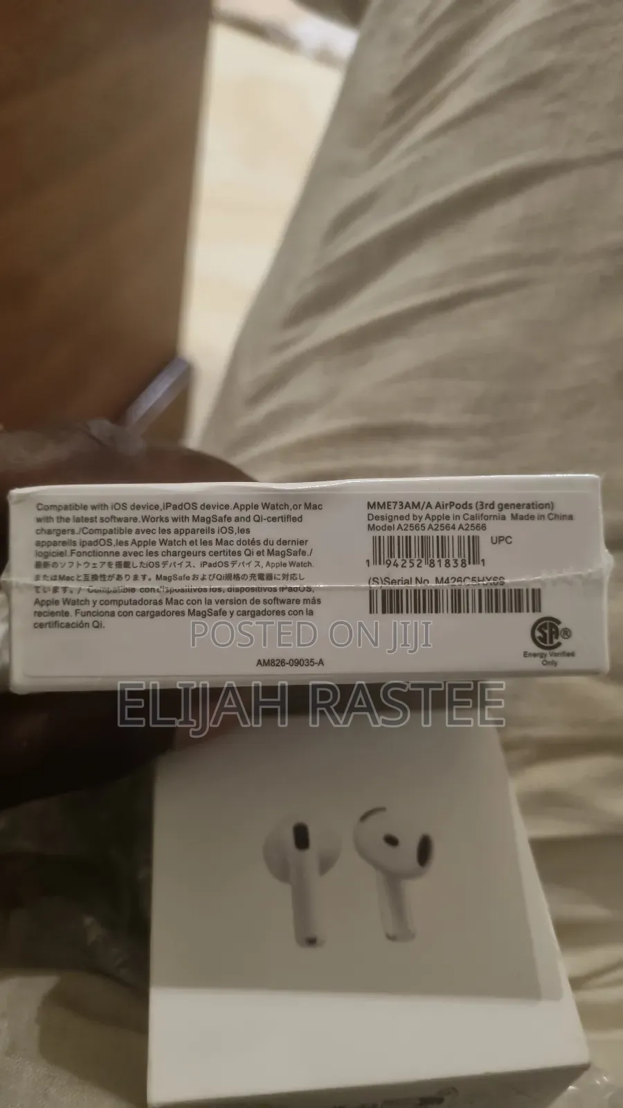 Apple Airpods 3 Brand New Boxed Unused Uk Model Brought