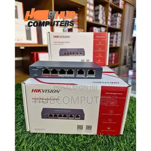 Hikvision (Ds-3e1106hp-Ei) 4 Port Poe Smart Managed Switch