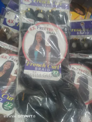 4x Freetress French Curls Braid