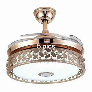 Chanderlier With Fan and Bluetooth Player