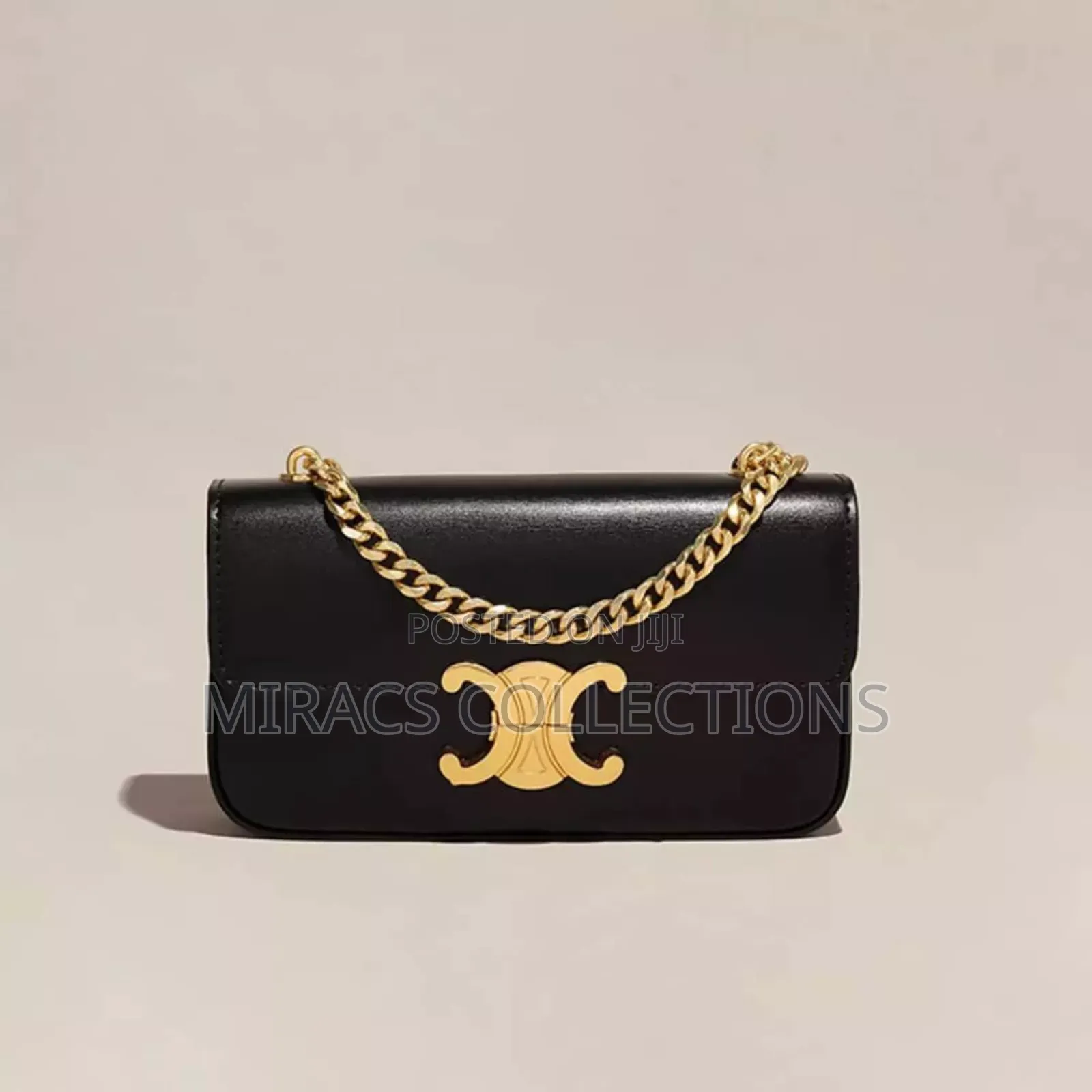 Classic Maroon Chain Bag