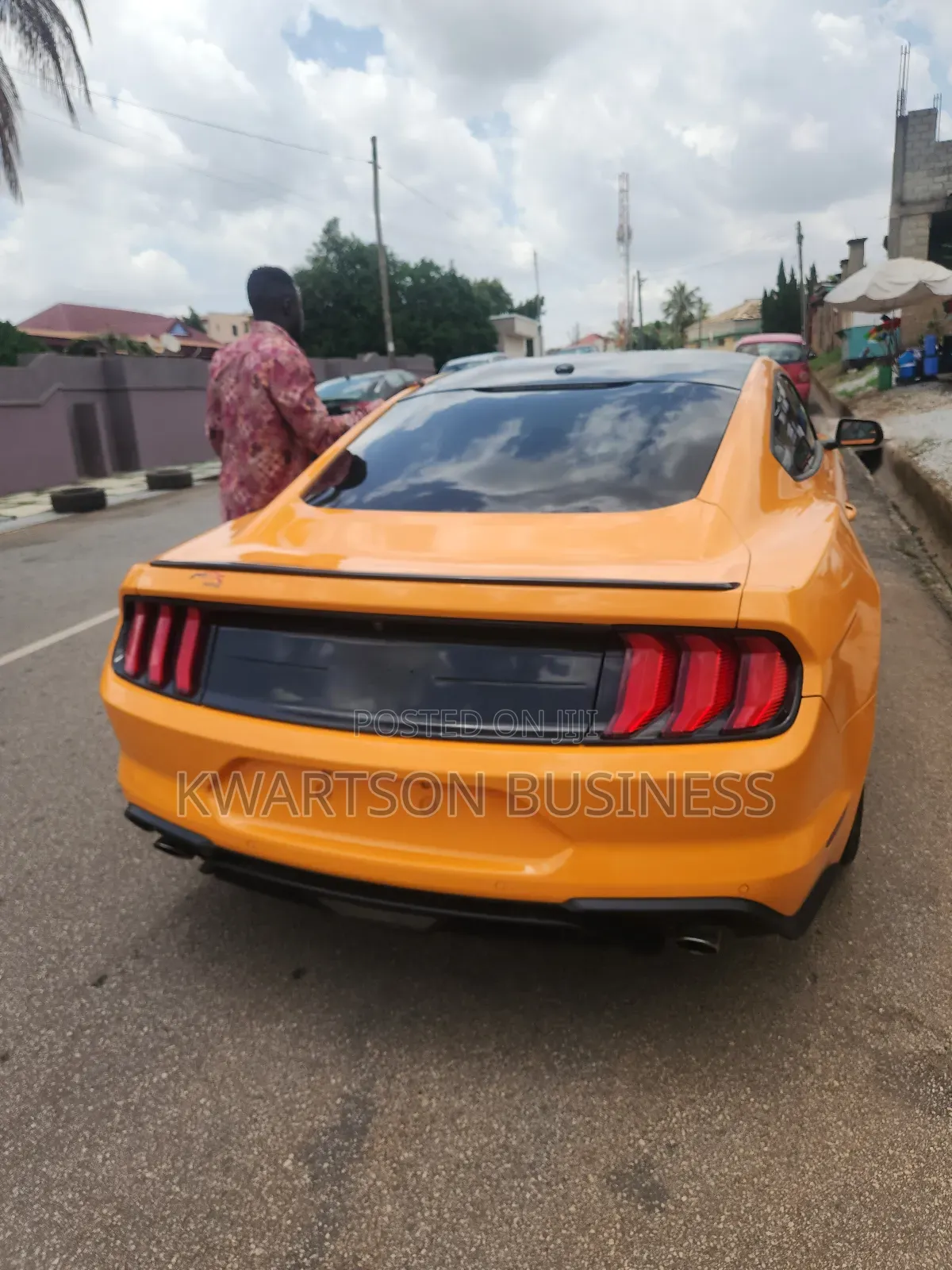 Ford Mustang GT Fastback 2018 Orange