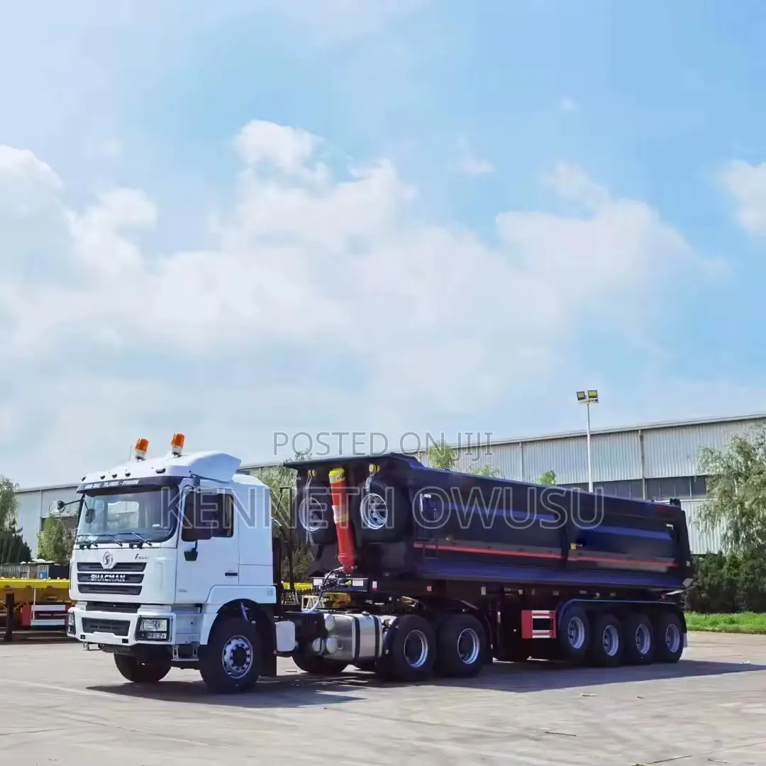 China Customized 3 4 Axles Full Trailer Trucks
