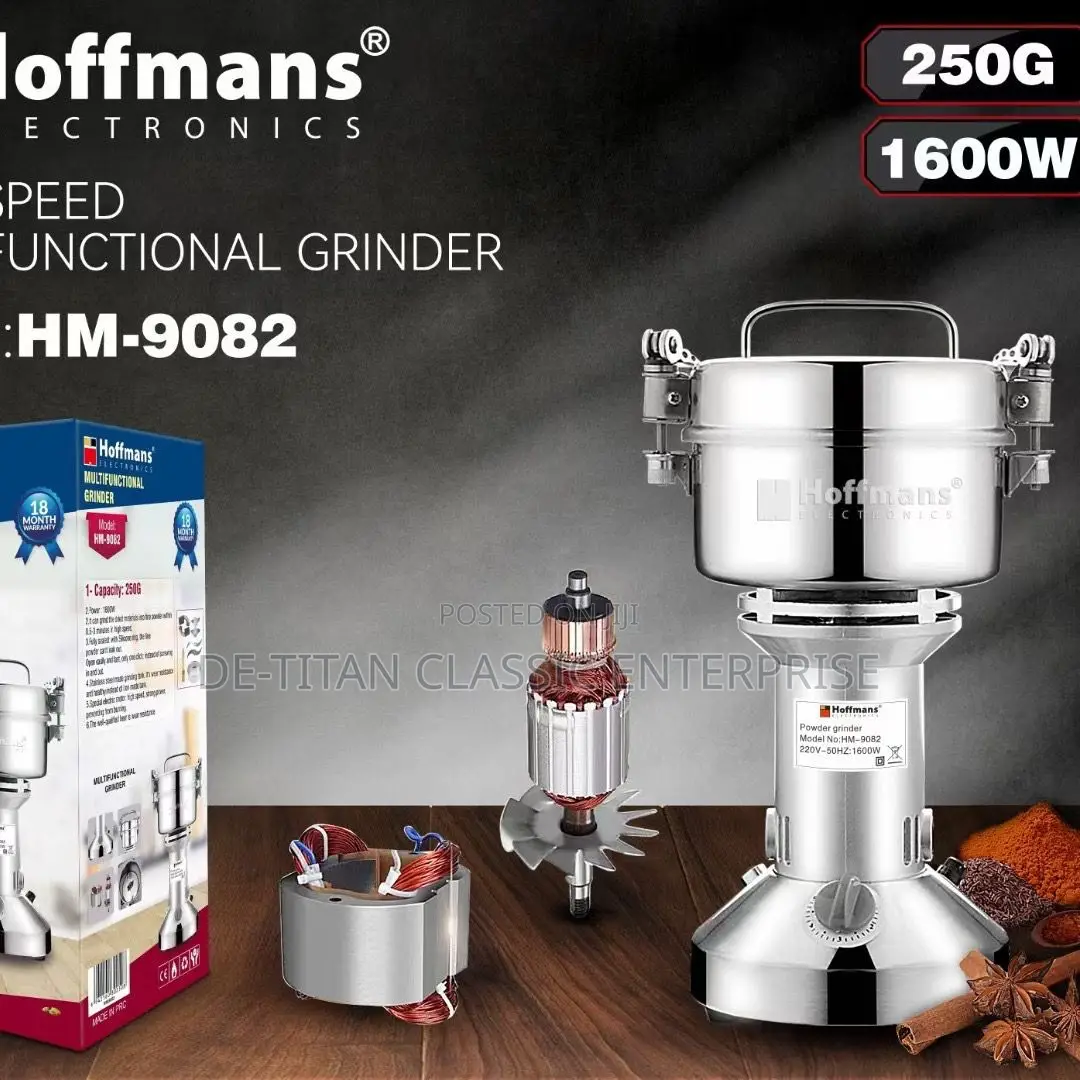 Quality Electric Multifunctional Grinder for Dry Items-500g